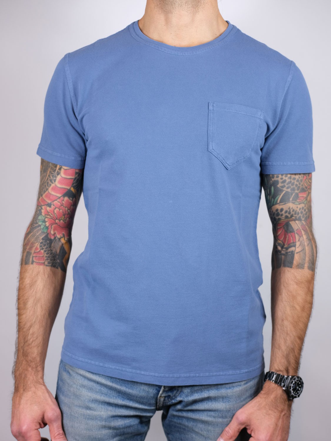 Bl'ker Men's T-shirt Orchard Piquet