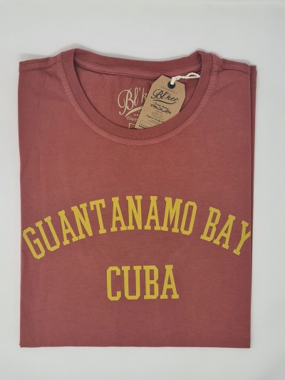 Bl'ker Men's T-shirt Graphic Guantanamo Bay