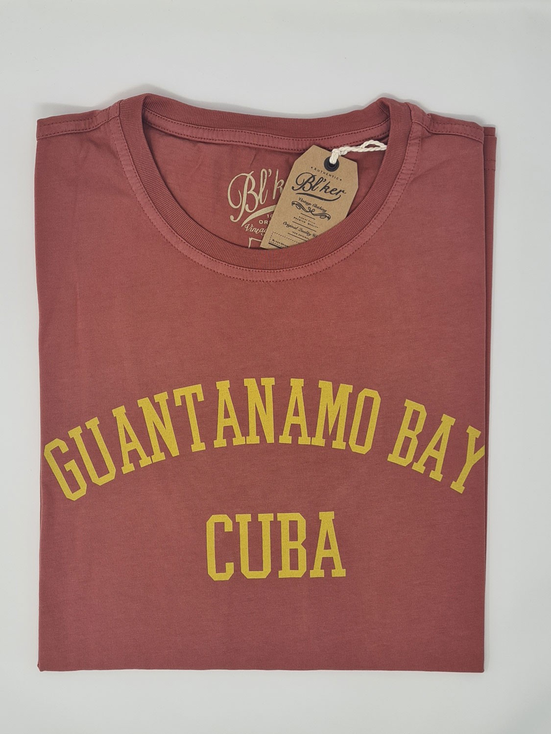 Bl'ker Men's T-shirt Graphic Guantanamo Bay
