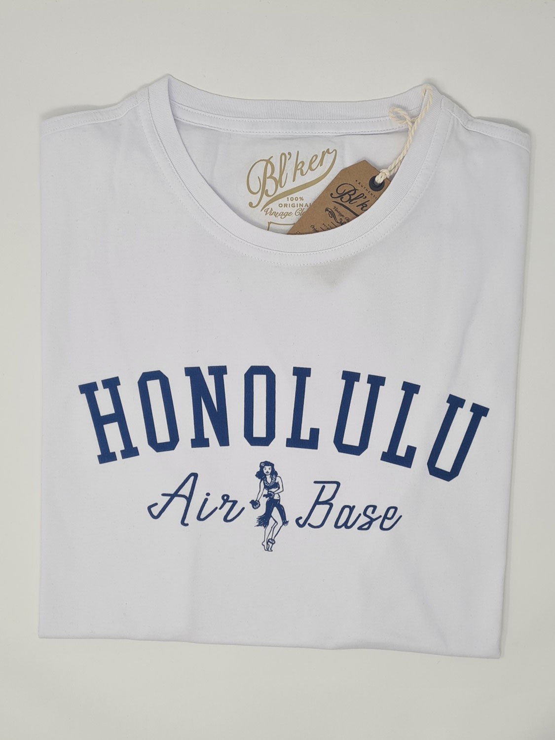 Bl'ker Men's T-shirt Graphic Honolulu Air Base