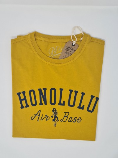 Bl'ker T-shirt Uomo Graphic Honolulu Air Base