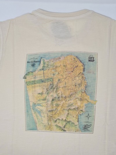 Bl'ker T-shirt Uomo Graphic Frisco City Map