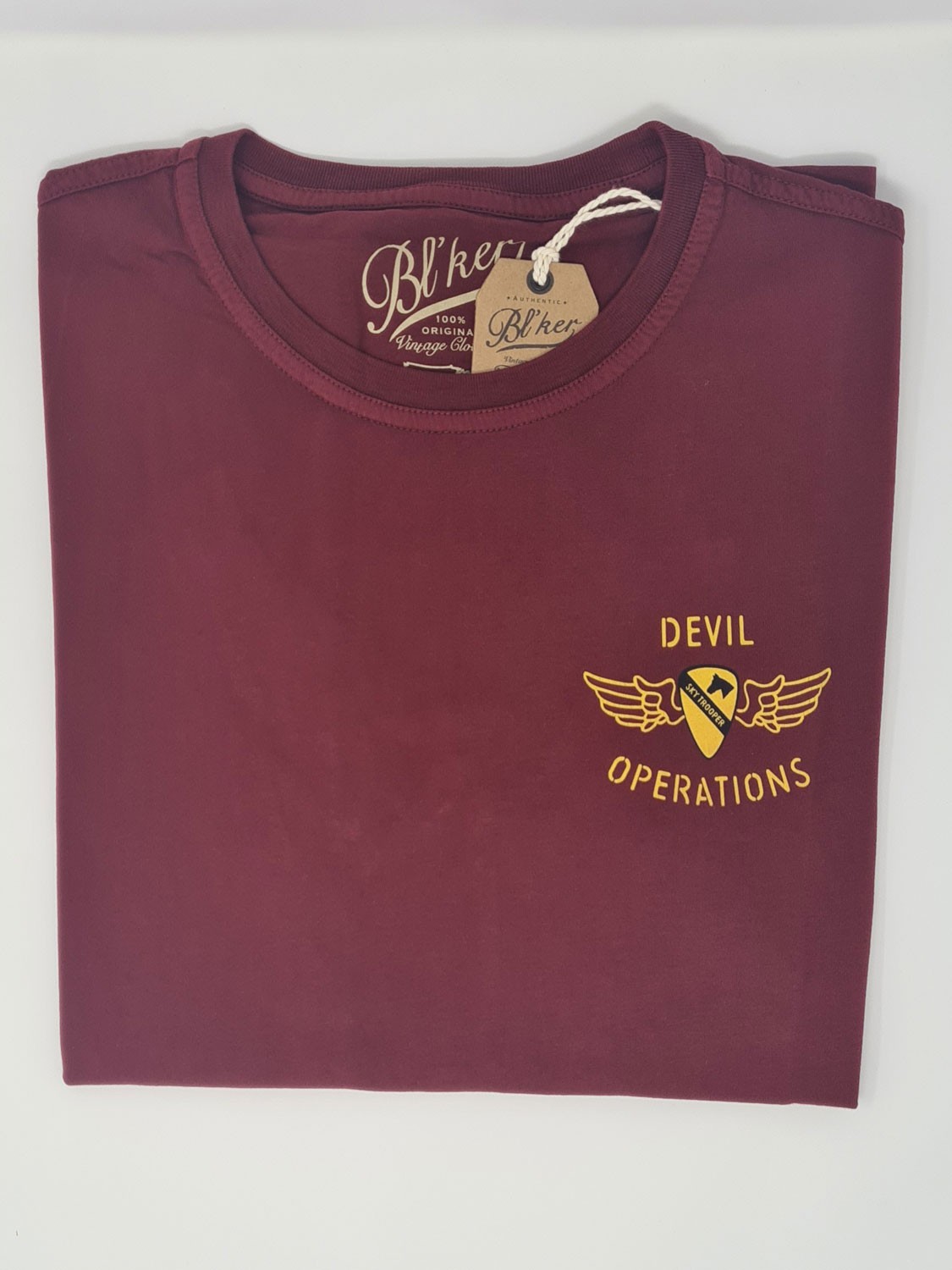 Bl'ker Men's T-shirt Graphic Devil Operation