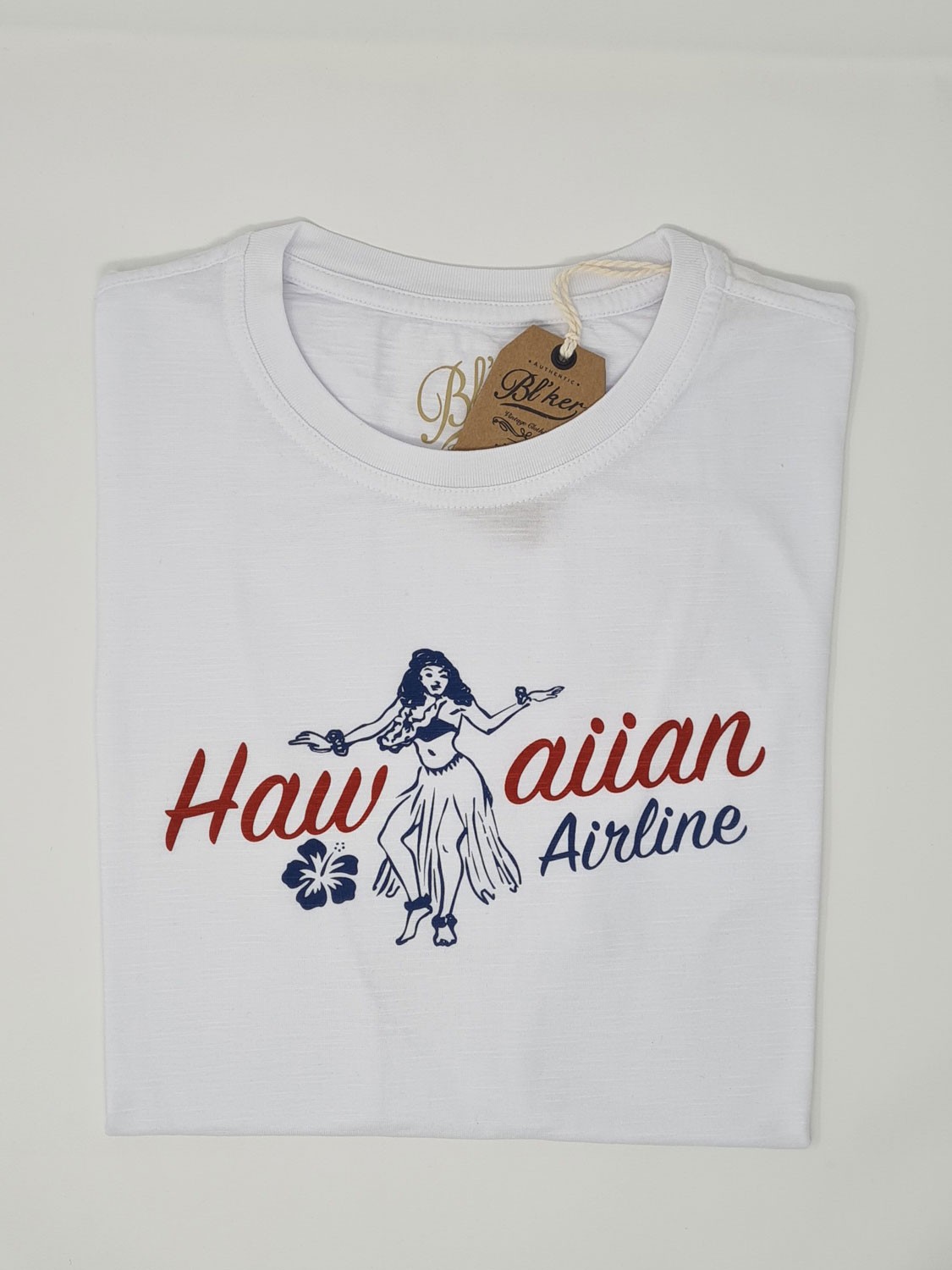 Bl'ker Men's T-shirt Graphic Hawaian Airline