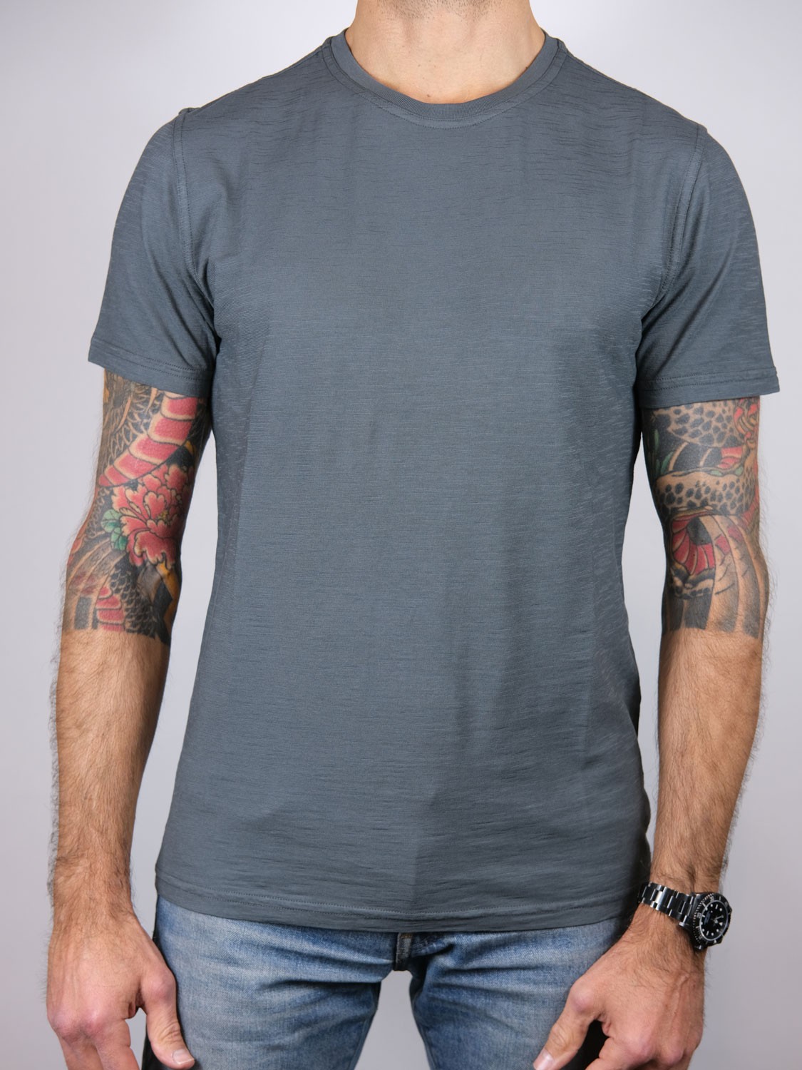 Bl'ker Men's T-shirt Casco Bay Fiammata without pocket