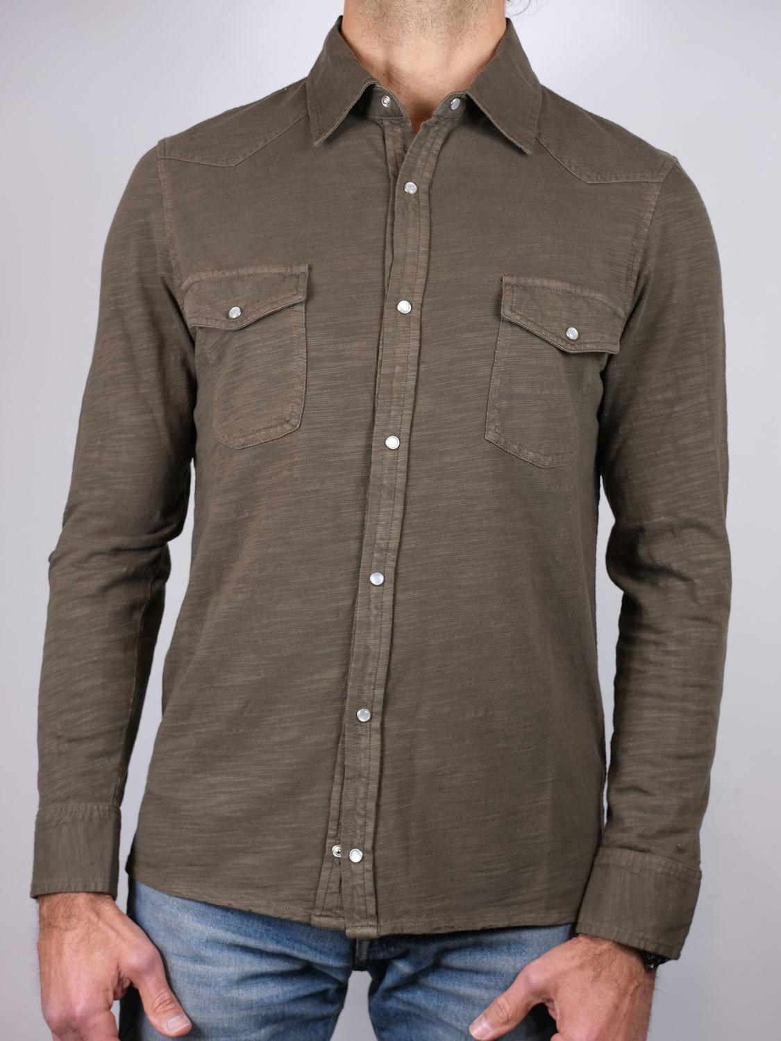 Bl'ker Camicia Western Uomo El Paso Fiammata