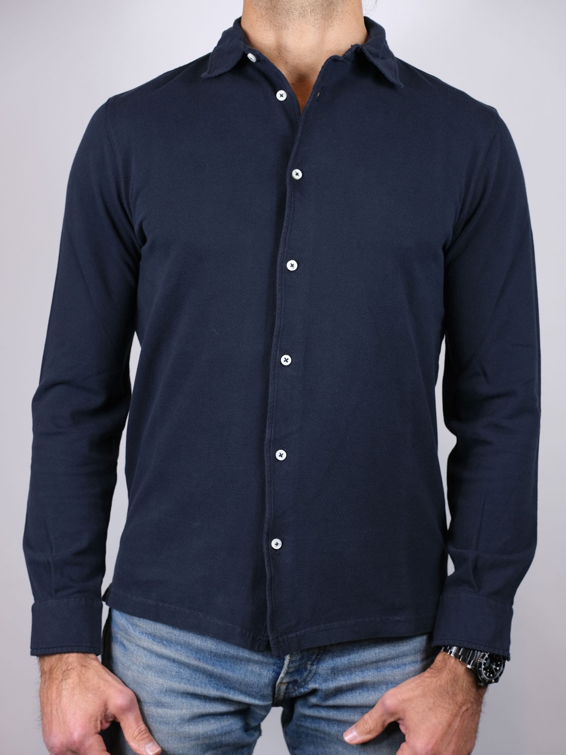 Bl'ker Camicia Uomo Portland Piquet