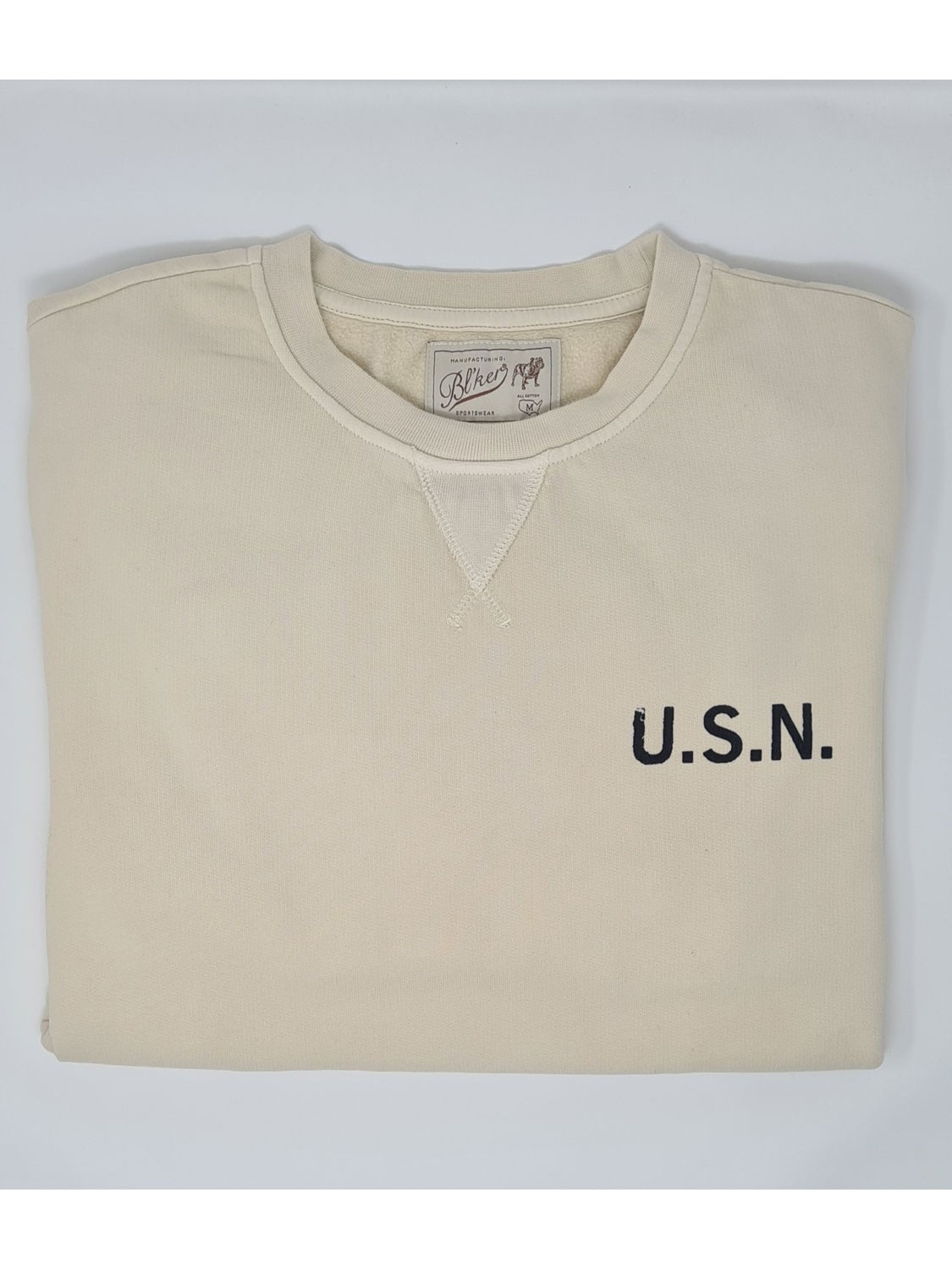 Bl'ker Felpa Uomo Graphic U.S.N.