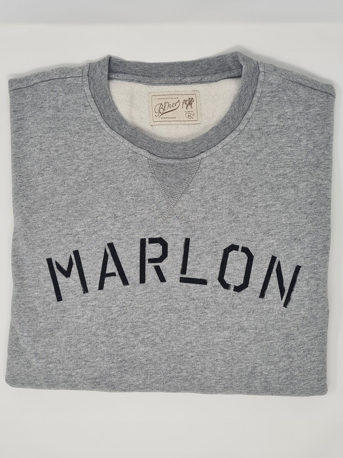 Bl'ker Men's Sweatshirt Graphic Marlon