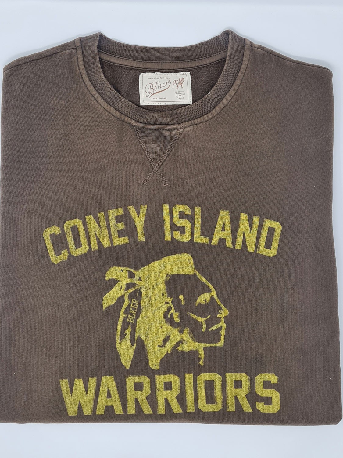 Bl'ker Felpa Uomo Graphic Coney Island