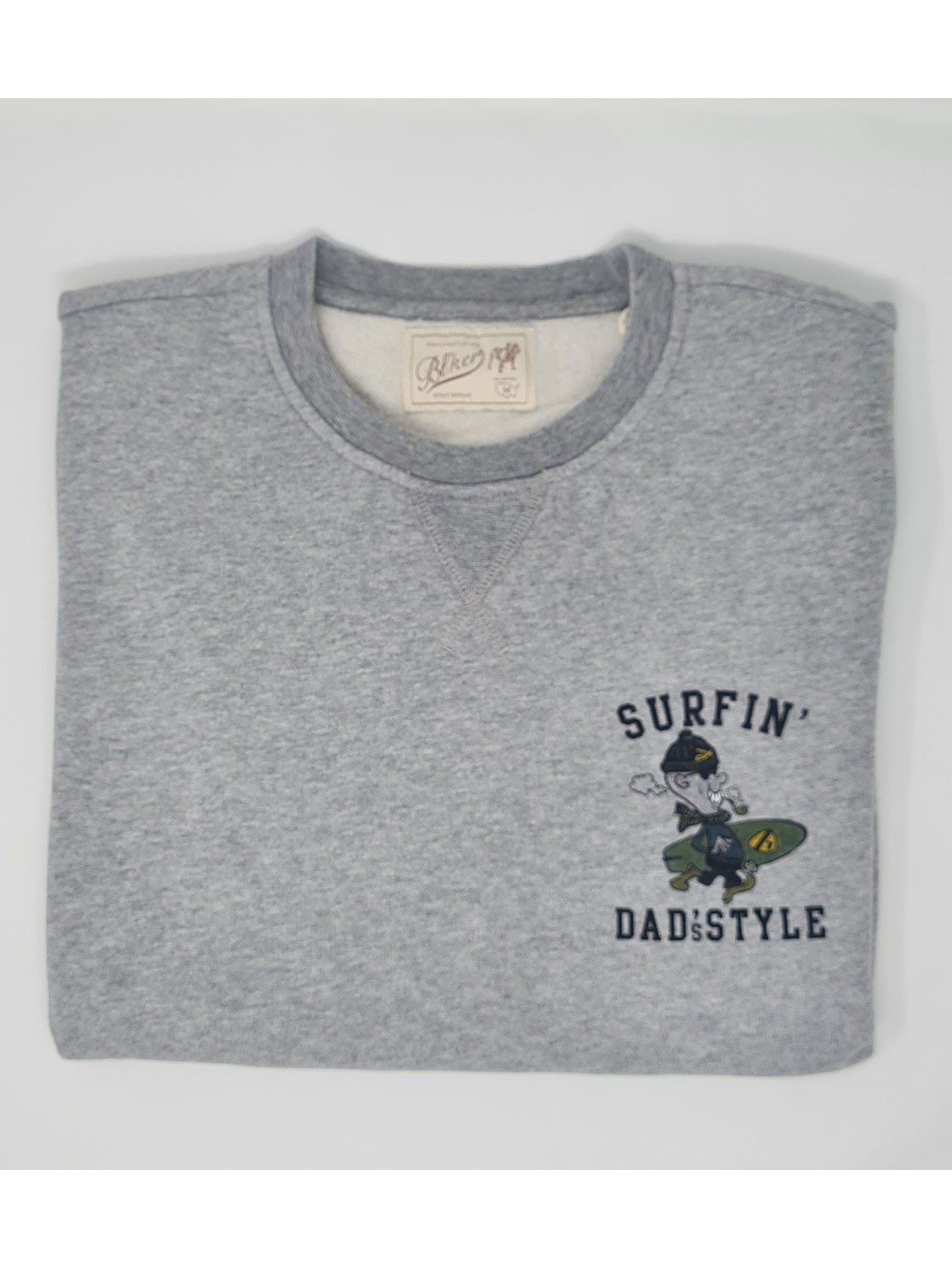 Bl'ker Felpa Uomo Graphic Surf Daddy