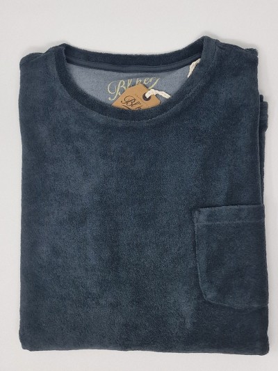 Bl'ker T-shirt Uomo Oceanside Terry Spugna
