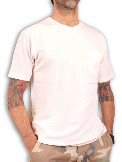 Bl'ker T-shirt Uomo MC Lino e Cotone