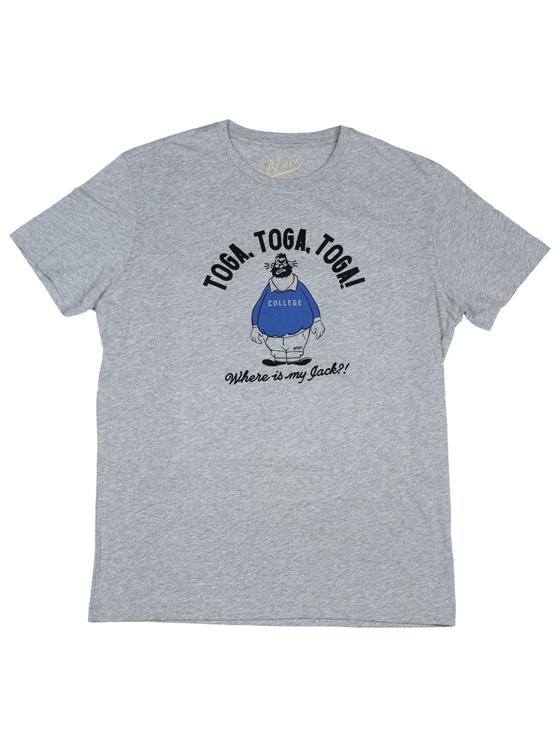 Bl'ker Men's T-shirt Graphic Toga, Toga, Toga