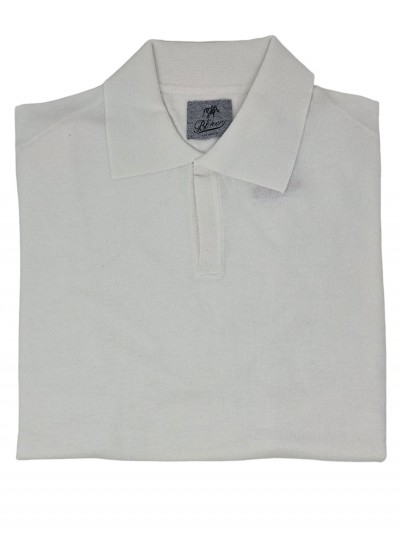 Bl'ker Men's Polo Tricot senza Bottoni