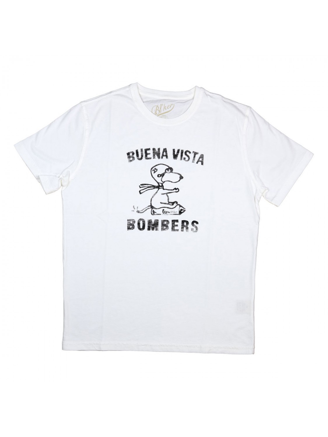 Bl'ker Men's Short Sleeve T-shirt Graphic Buena Vista