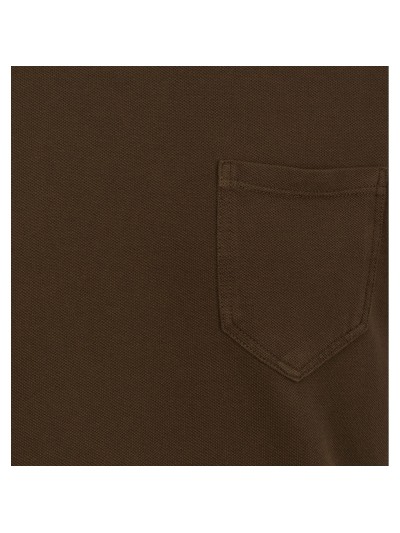 Bl'ker T-shirt Uomo Manica Corta con Taschino Orchard Piquet