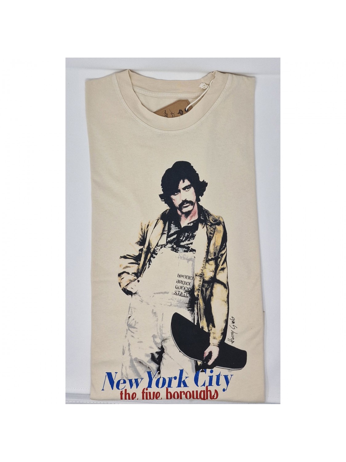 Bl'ker T-shirt Uomo Manica Corta Graphic 5 Boroughs
