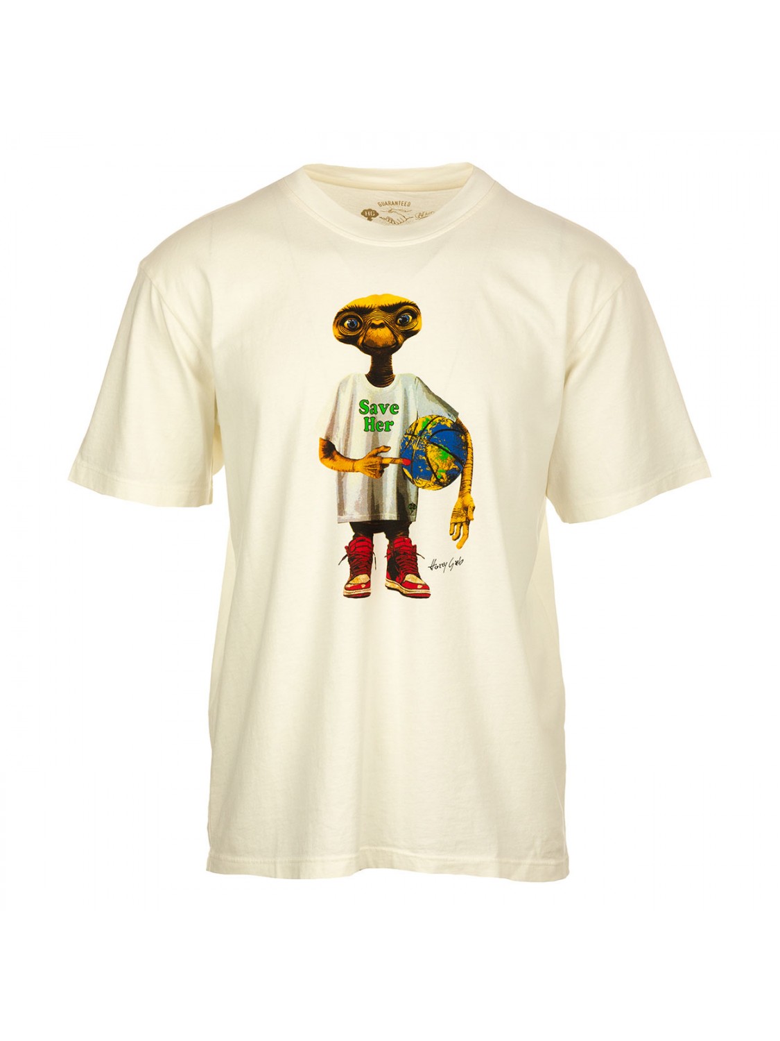 Bl'ker T-shirt Uomo Manica Corta Graphic Save Her