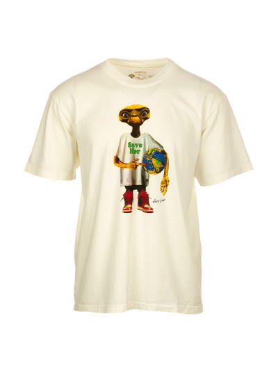 Bl'ker T-shirt Uomo Manica Corta Graphic Save Her