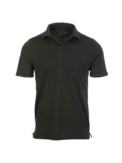 Bl'ker Polo Uomo Manica Corta senza Bottoni Hamptons Jersey