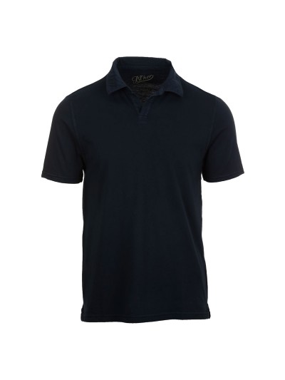 Bl'ker Polo Uomo Manica Corta senza Bottoni Hamptons Jersey