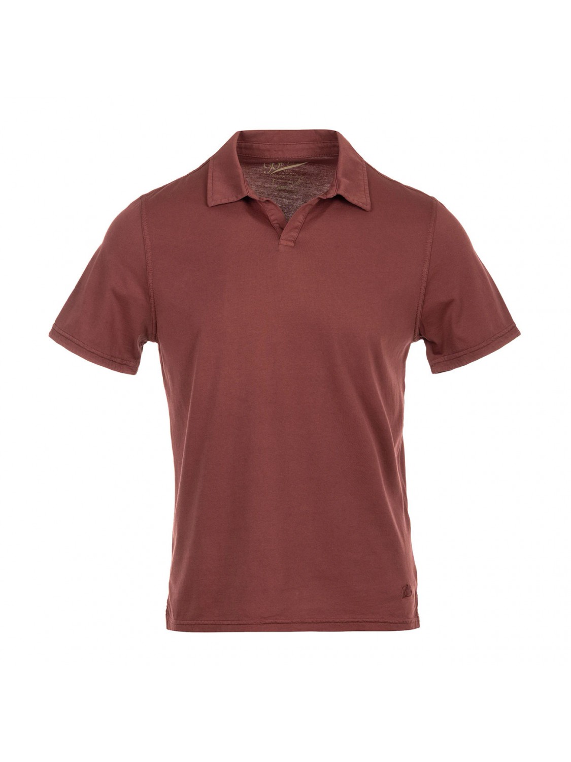 Bl'ker Polo Uomo Manica Corta senza Bottoni Hamptons Jersey