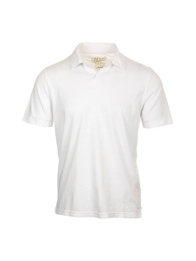 Bl'ker Men's Short Sleeve Polo Button Less Hamptons Jersey