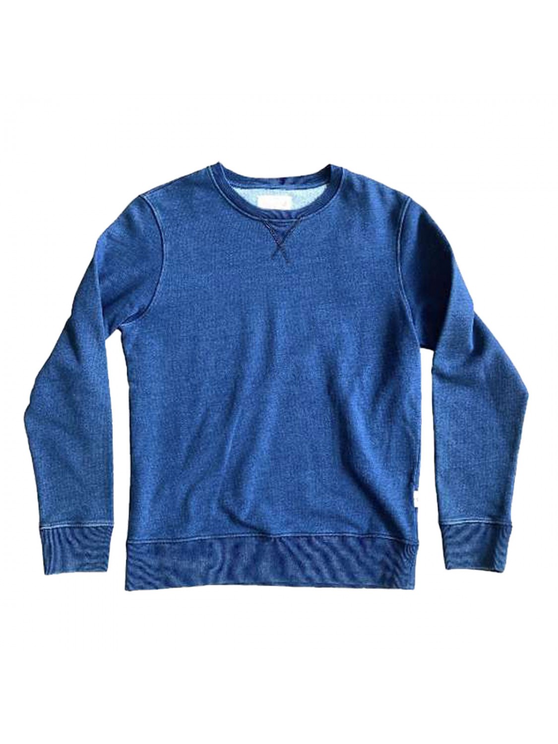 Bl'ker Men's Round Neck Sweatshirt Stanford Indigo Jersey