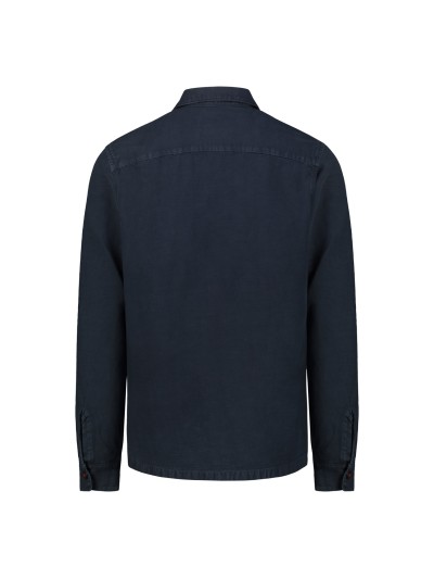 Camicia Over Uomo 4 Tasche Acadia Lino/Cotone