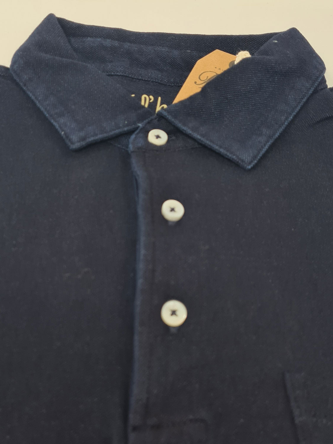 Polo Uomo Montauk Indigo Piquet