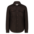 Camicia Over Denali in Lana con Fodera in Lana Imbottita (Brown)