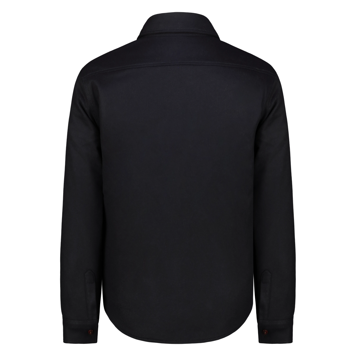 Camicia Over Hunter in Lana (Navy)