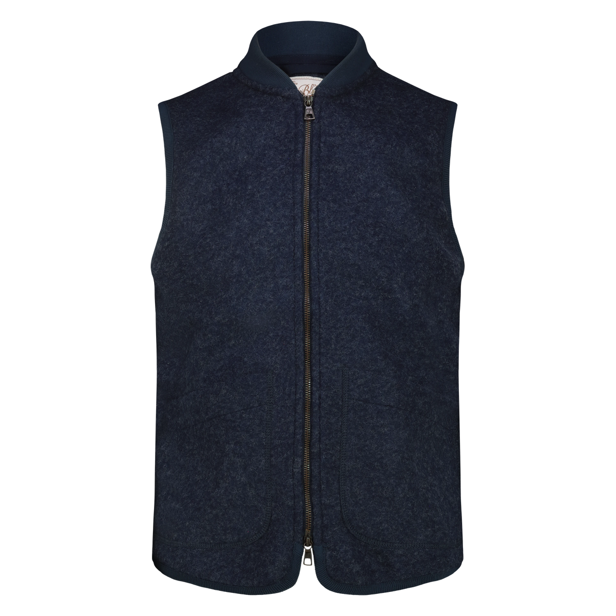 Smanicato Wolf in Lana Cotta con Zip