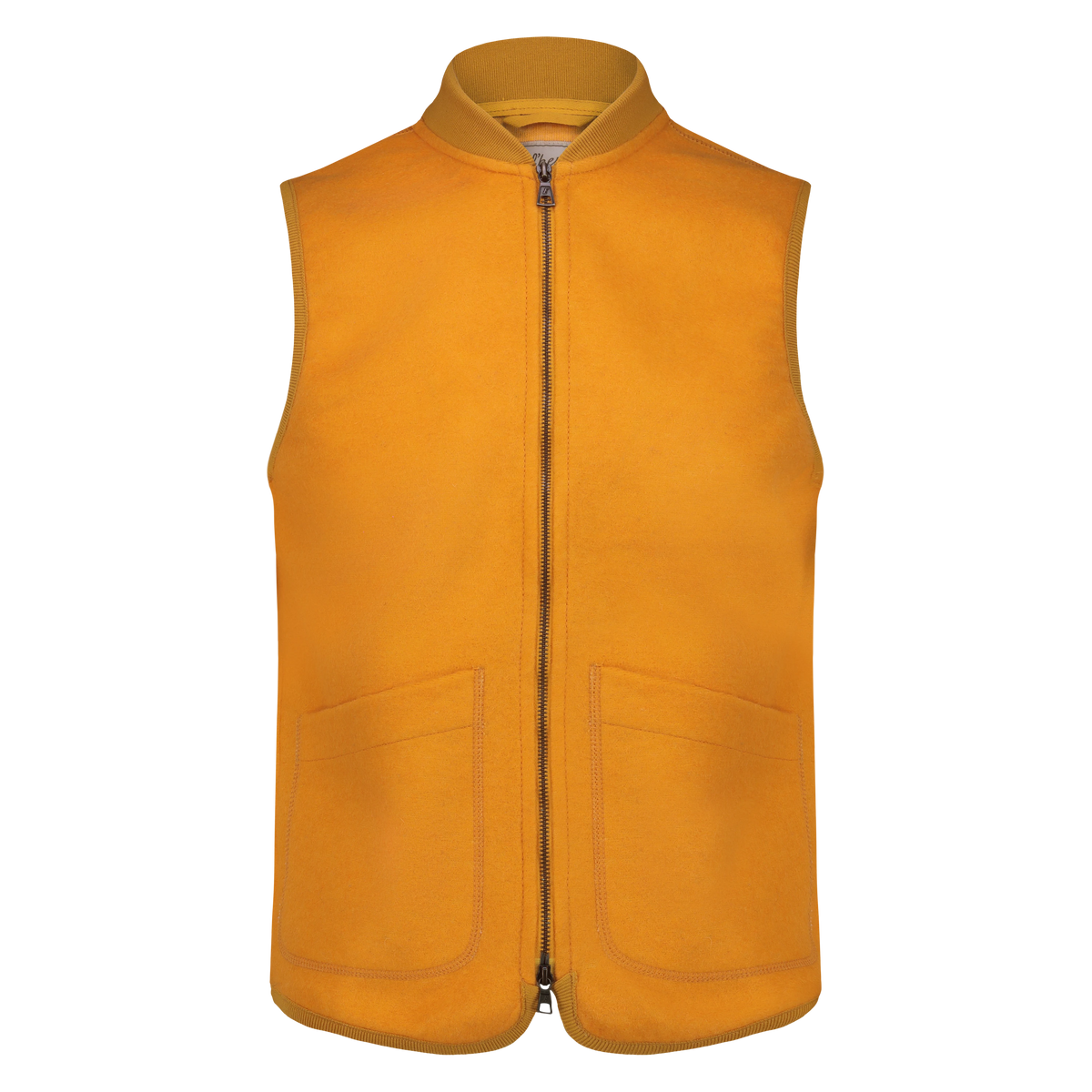 Smanicato Wolf in Lana Cotta con Zip
