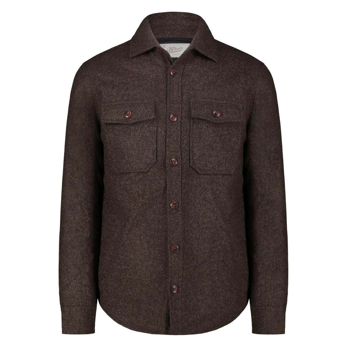 Camicia Over Hunter in Lana Donegal