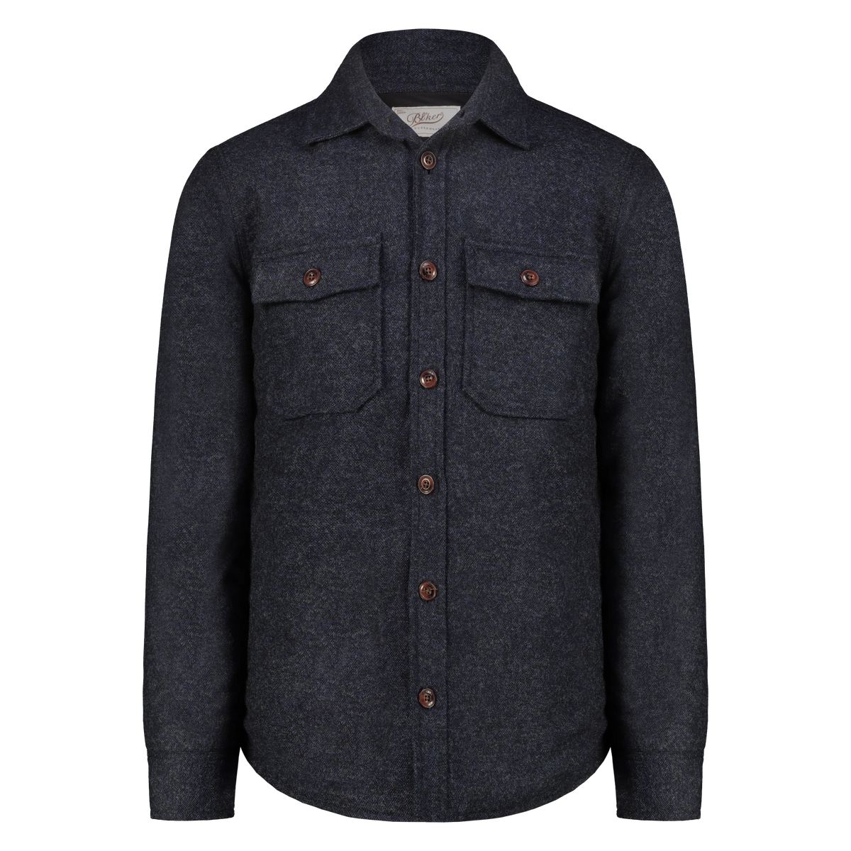 Camicia Over Hunter in Lana Donegal