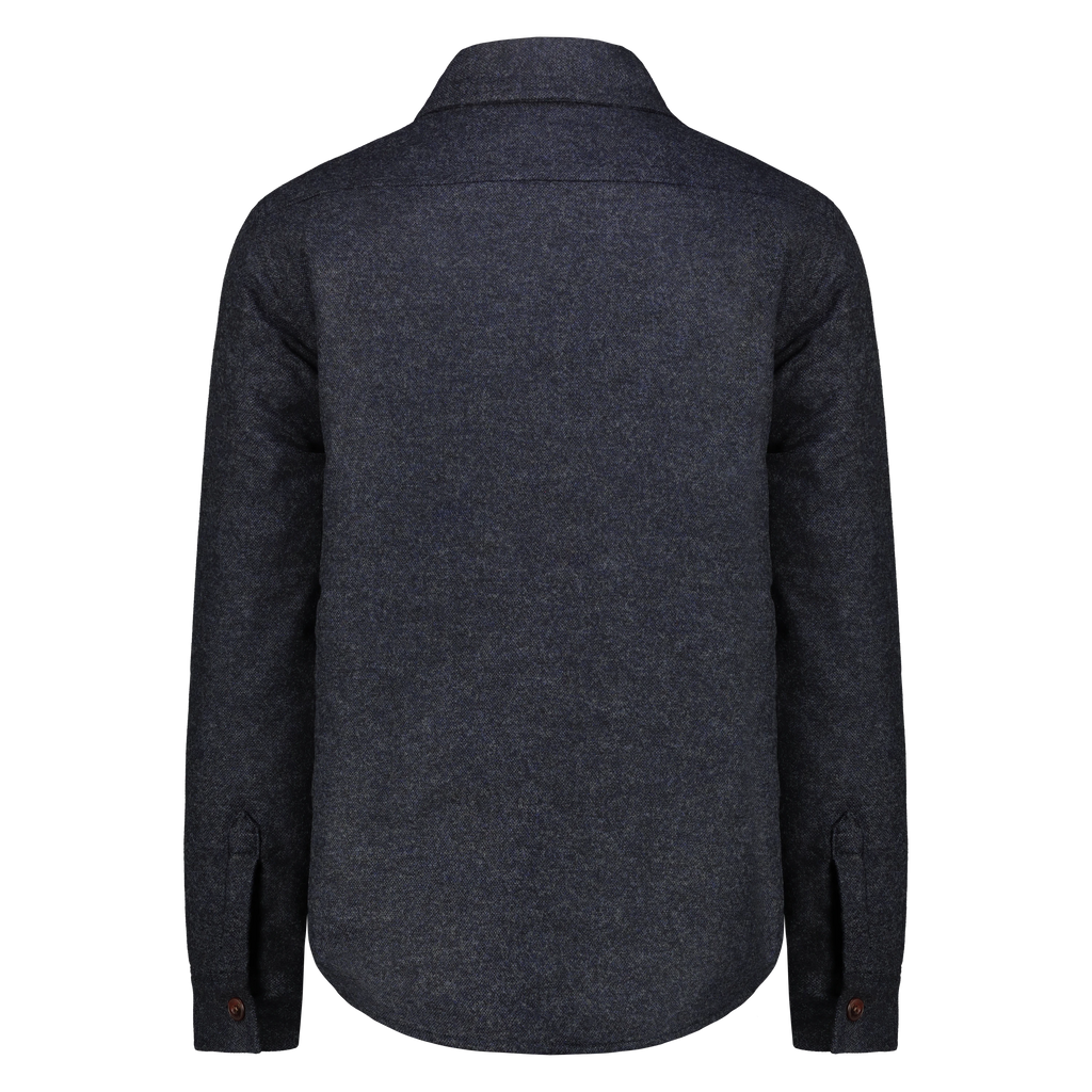 Camicia Over Hunter in Lana Donegal