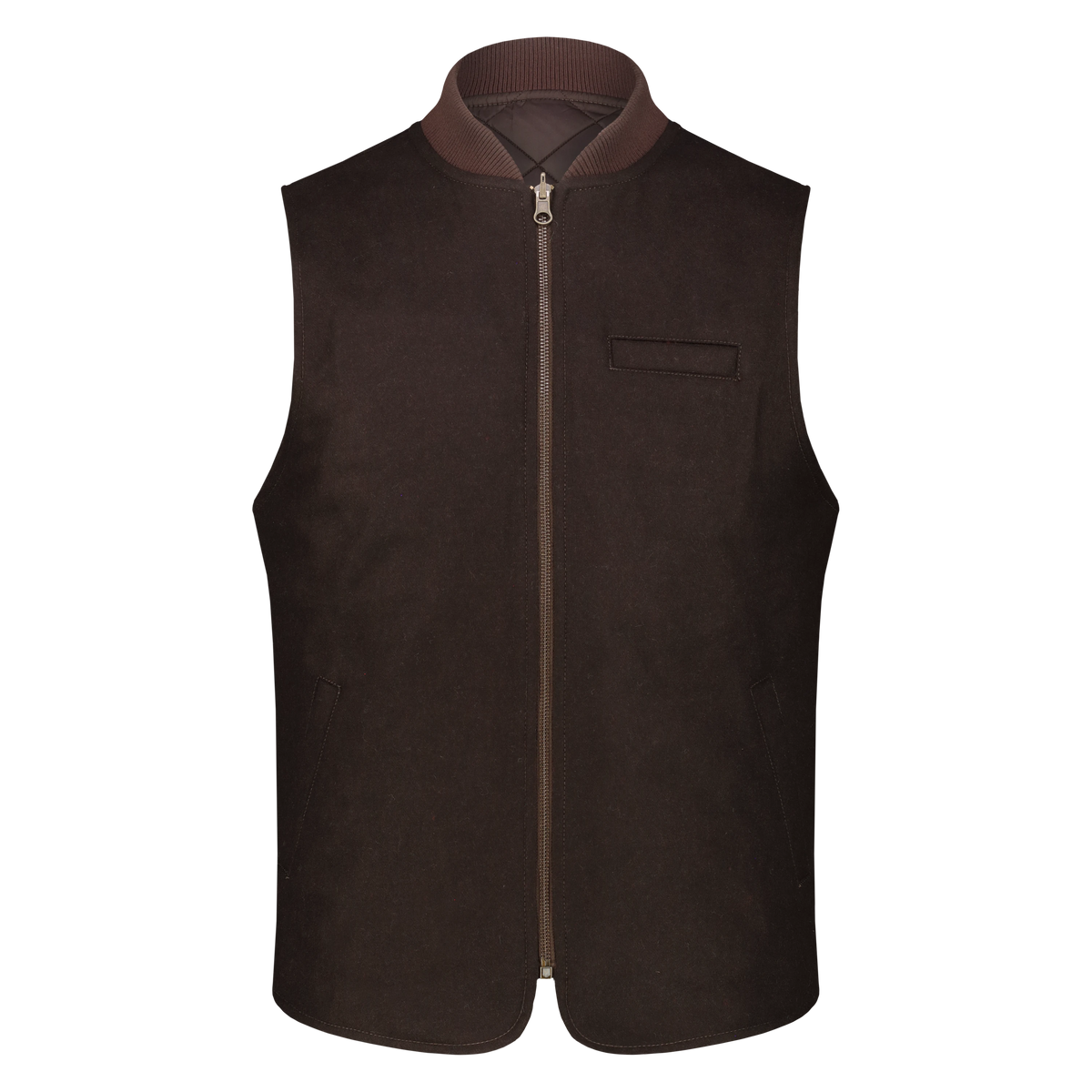 Smanicato Reversibile Owl in Lana con Zip