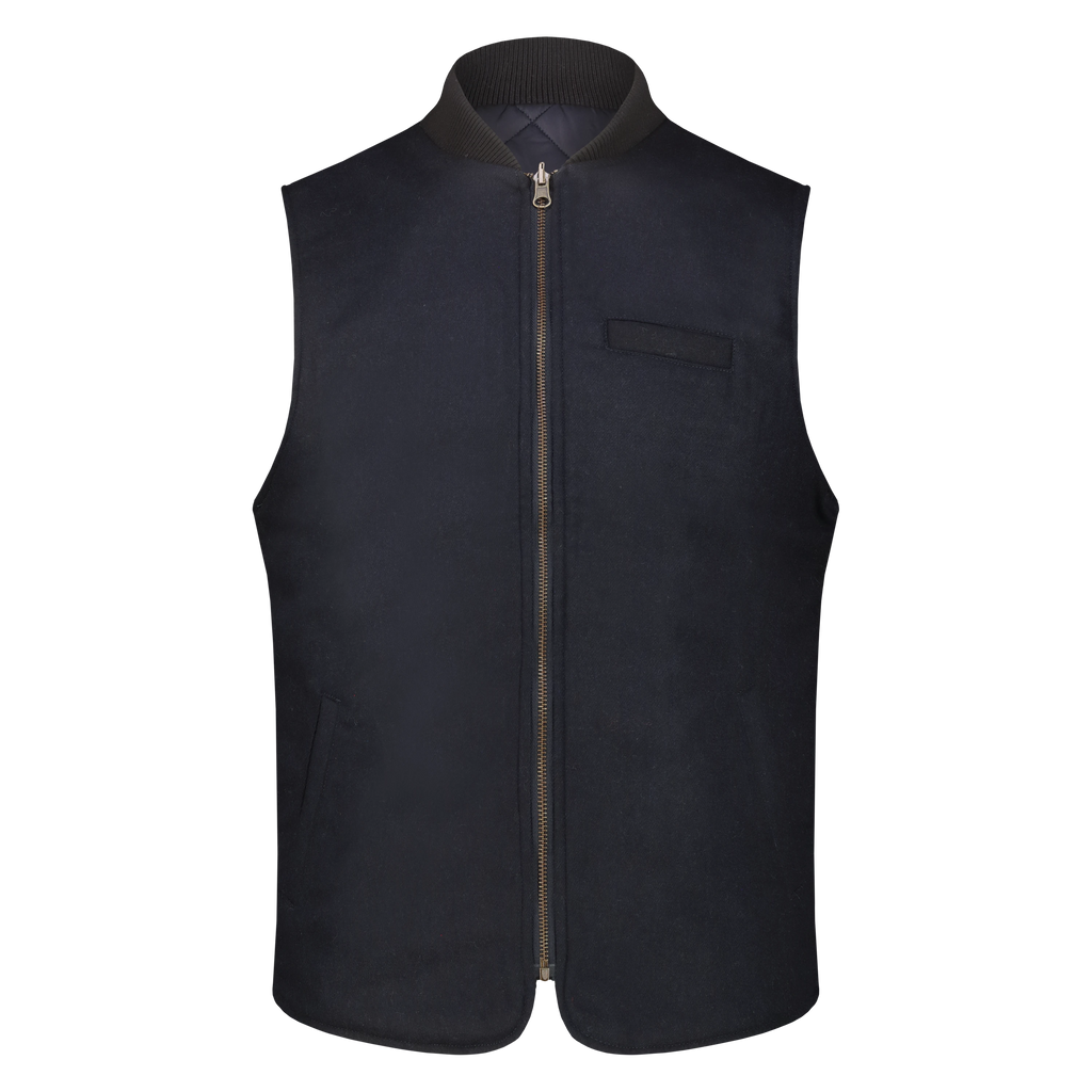 Smanicato Reversibile Owl in Lana con Zip