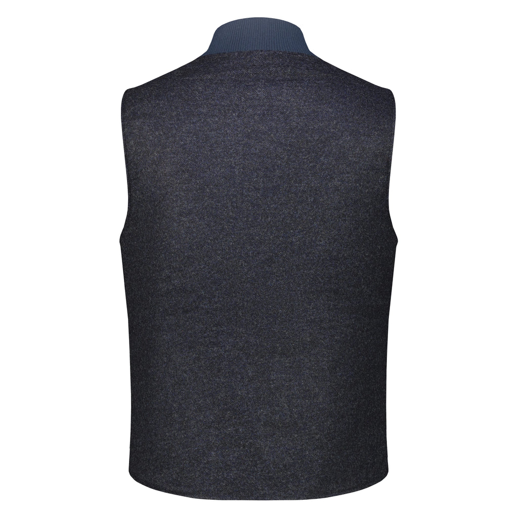 Smanicato Reversibile Owl in Lana Donegal con Zip