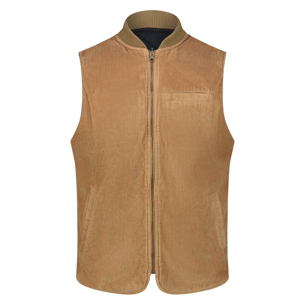 Smanicato Reversibile Owl in Velluto a coste con Zip