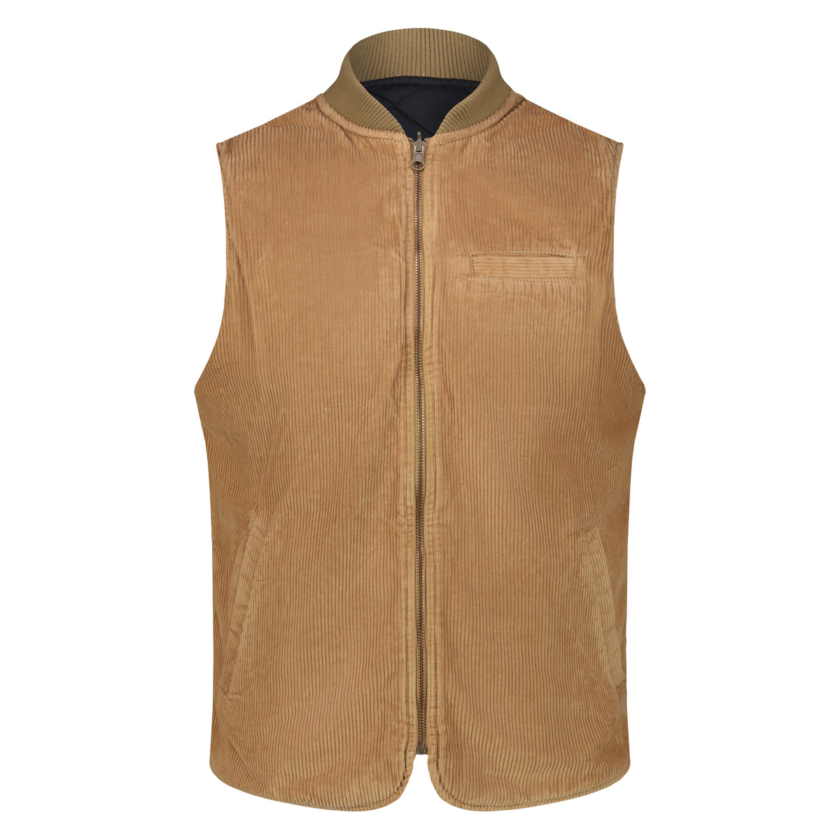 Smanicato Reversibile Owl in Velluto a coste con Zip