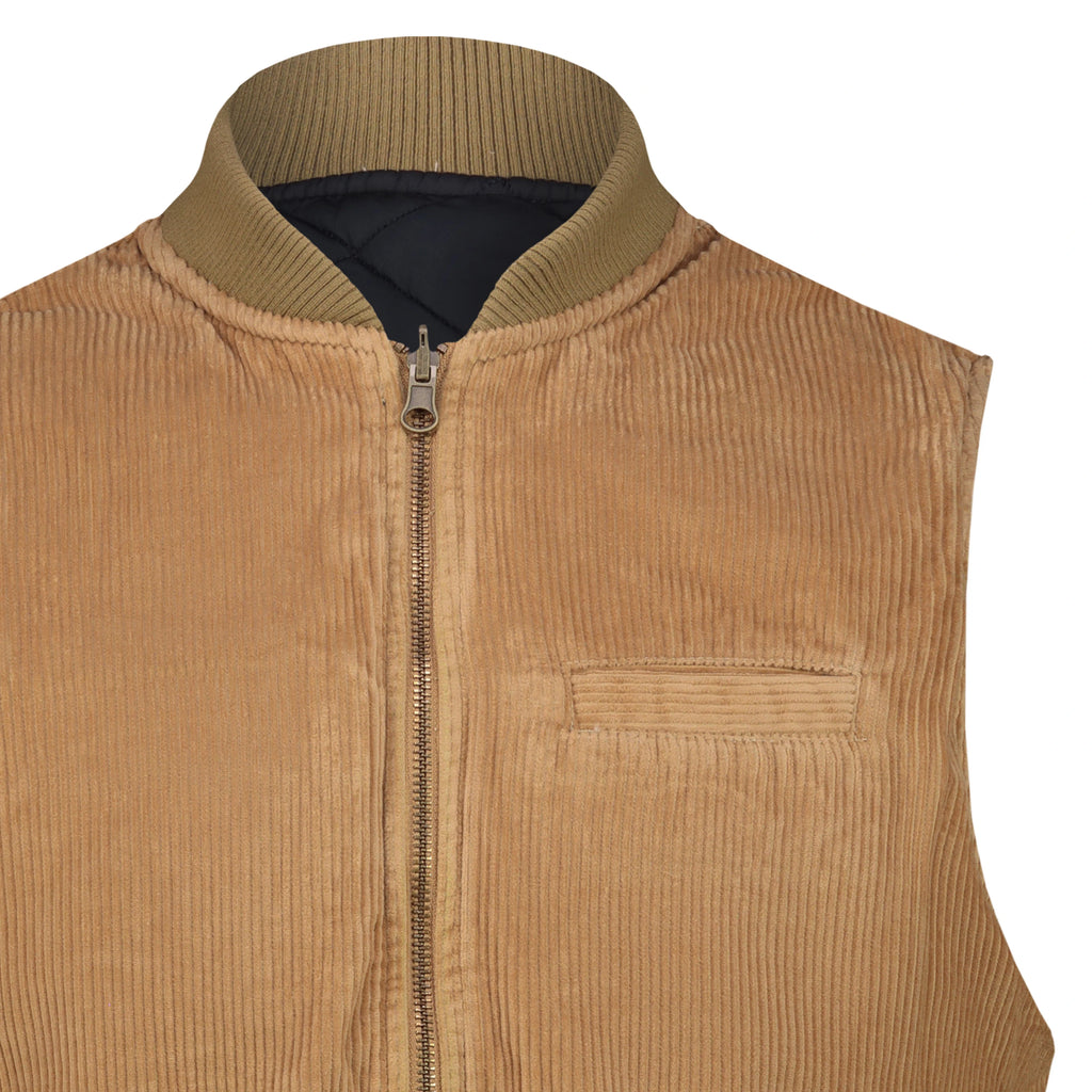 Smanicato Reversibile Owl in Velluto a coste con Zip