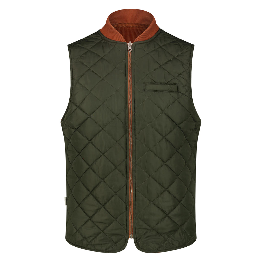 Smanicato Reversibile Owl in Velluto a coste con Zip