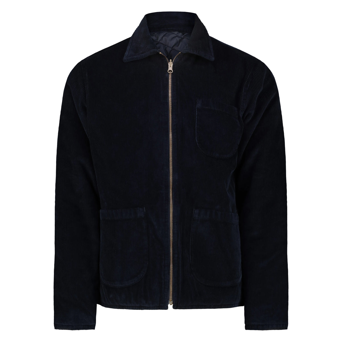 Giacca Reversibile Elk in Velluto a coste con Zip