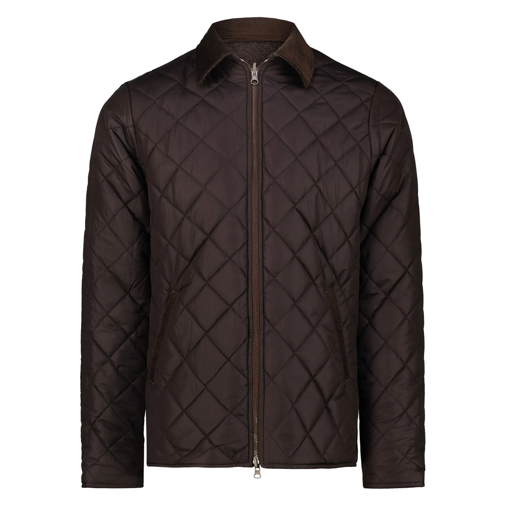 Giacca Reversibile Elk in Lana Donegal con Zip