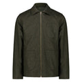 Giacca Reversibile Elk in Lana Cotta con Zip