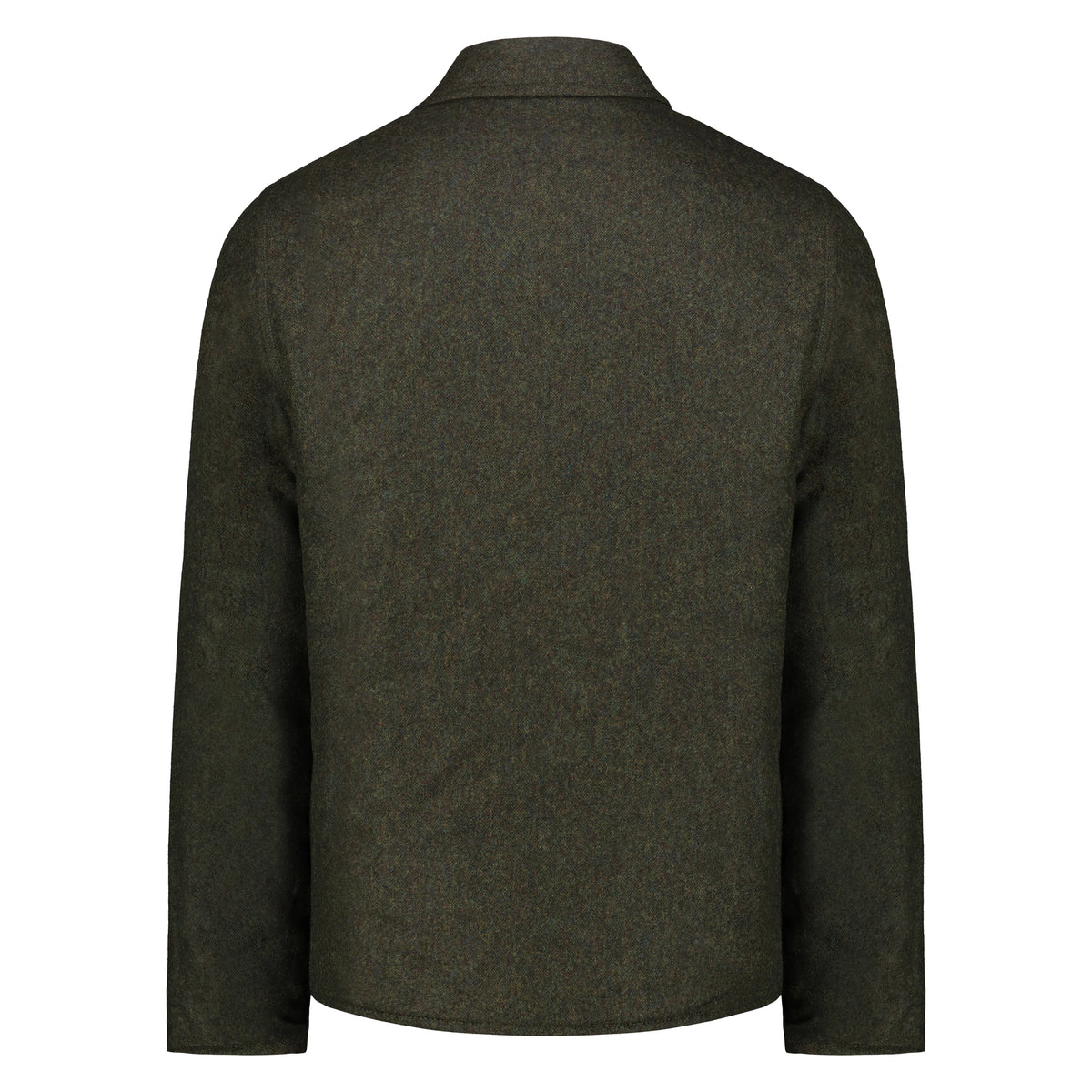 Giacca Reversibile Elk in Lana Cotta con Zip