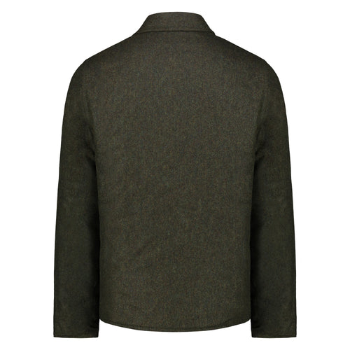Giacca Reversibile Elk in Lana Donegal con Zip